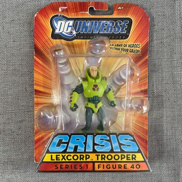 DC Universe Crisis Infinite Heroes Lexcorp Trooper Action Figure 40 2008 - Picture 1 of 5